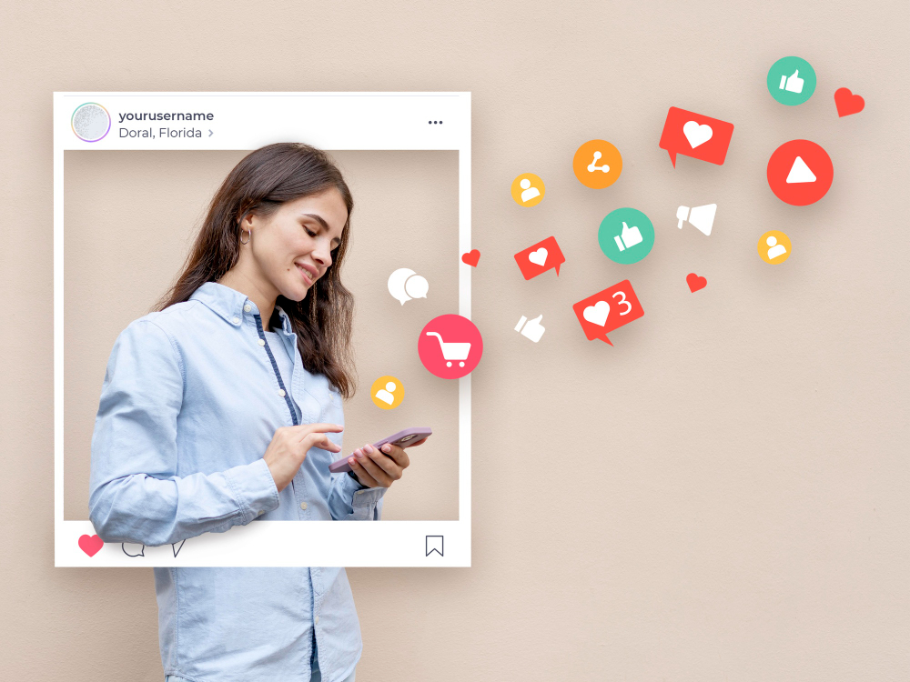 social media marketing concept marketing with applications